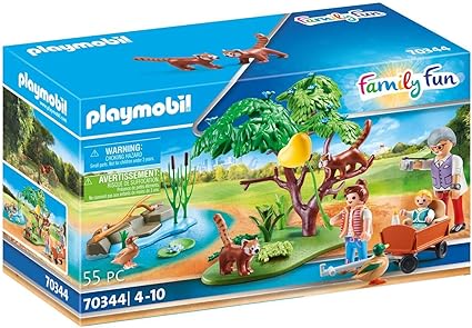 Playmobil Family Fun Red Panda Habitat (70344)
