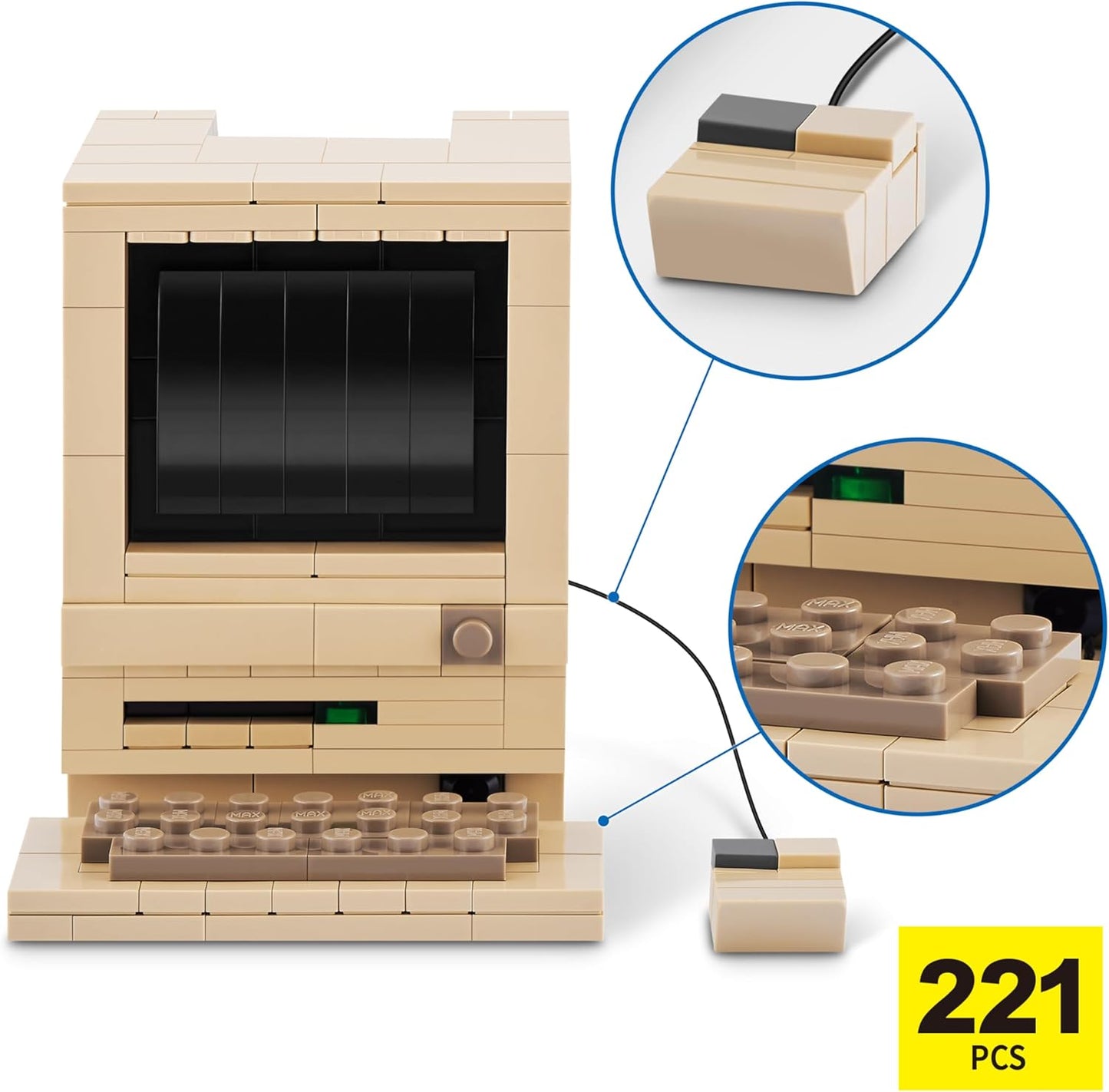 MAX Premium Retro Building Bricks