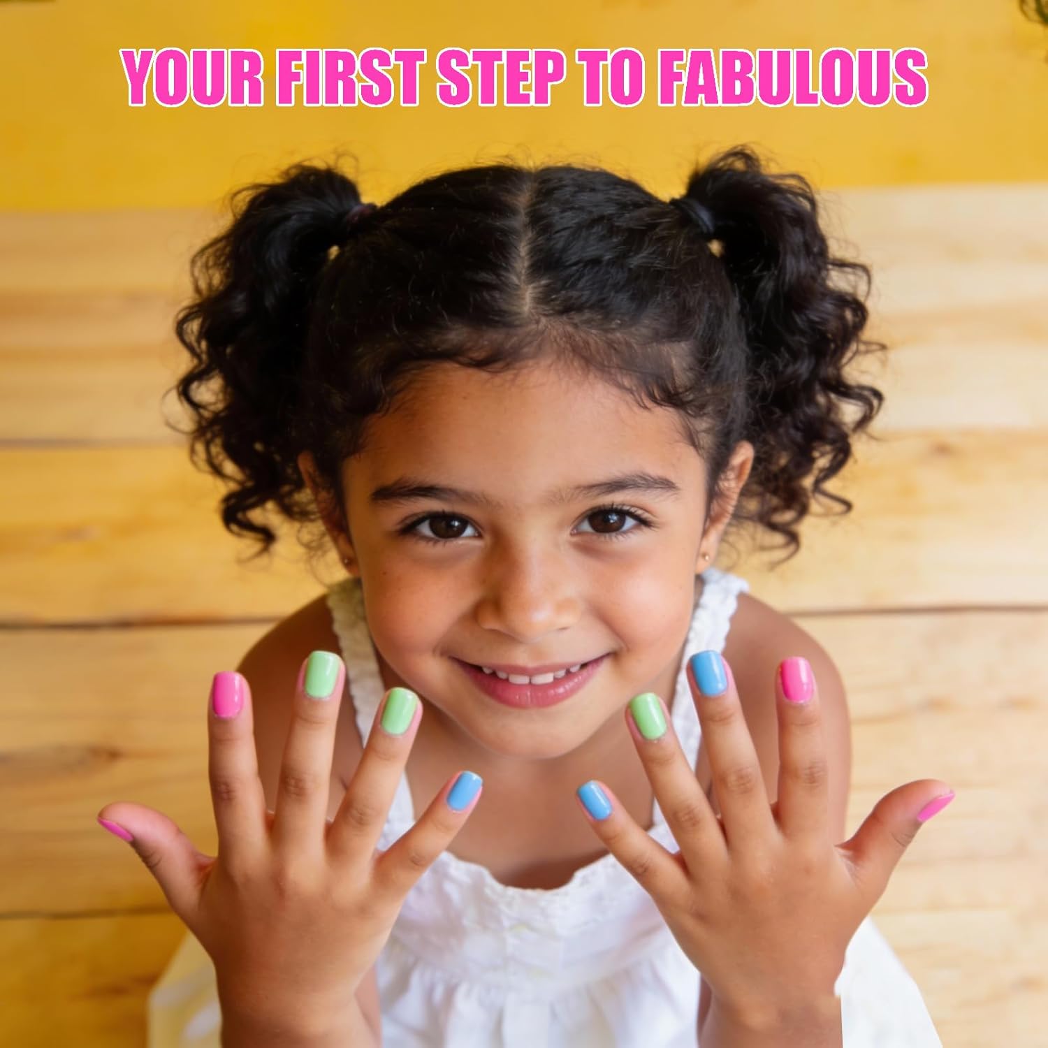 Townley Girl Barbie Peel-Off Nail Polish Set with Dryer by Townley Girl