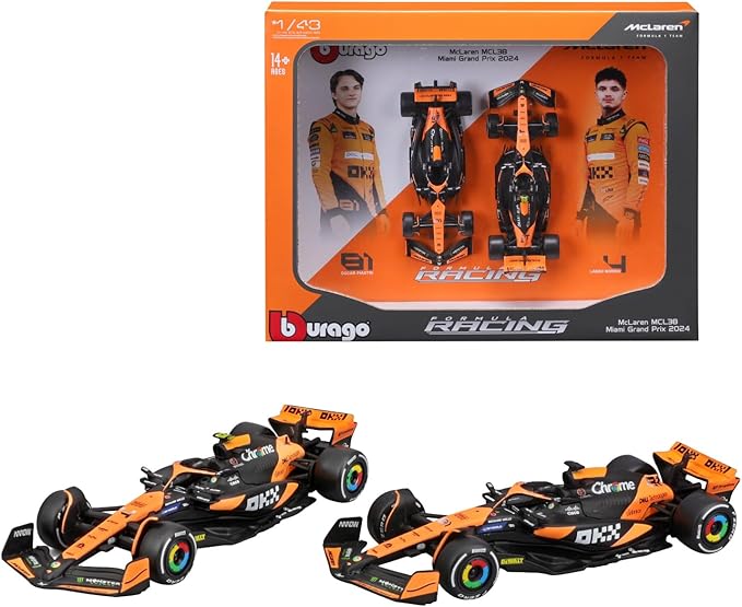 BURAGO F1 1/43 DUAL PACK SET