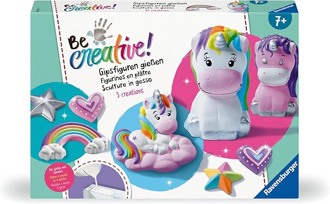 BE CREATIVE ! FIGURINES EN PLATRE