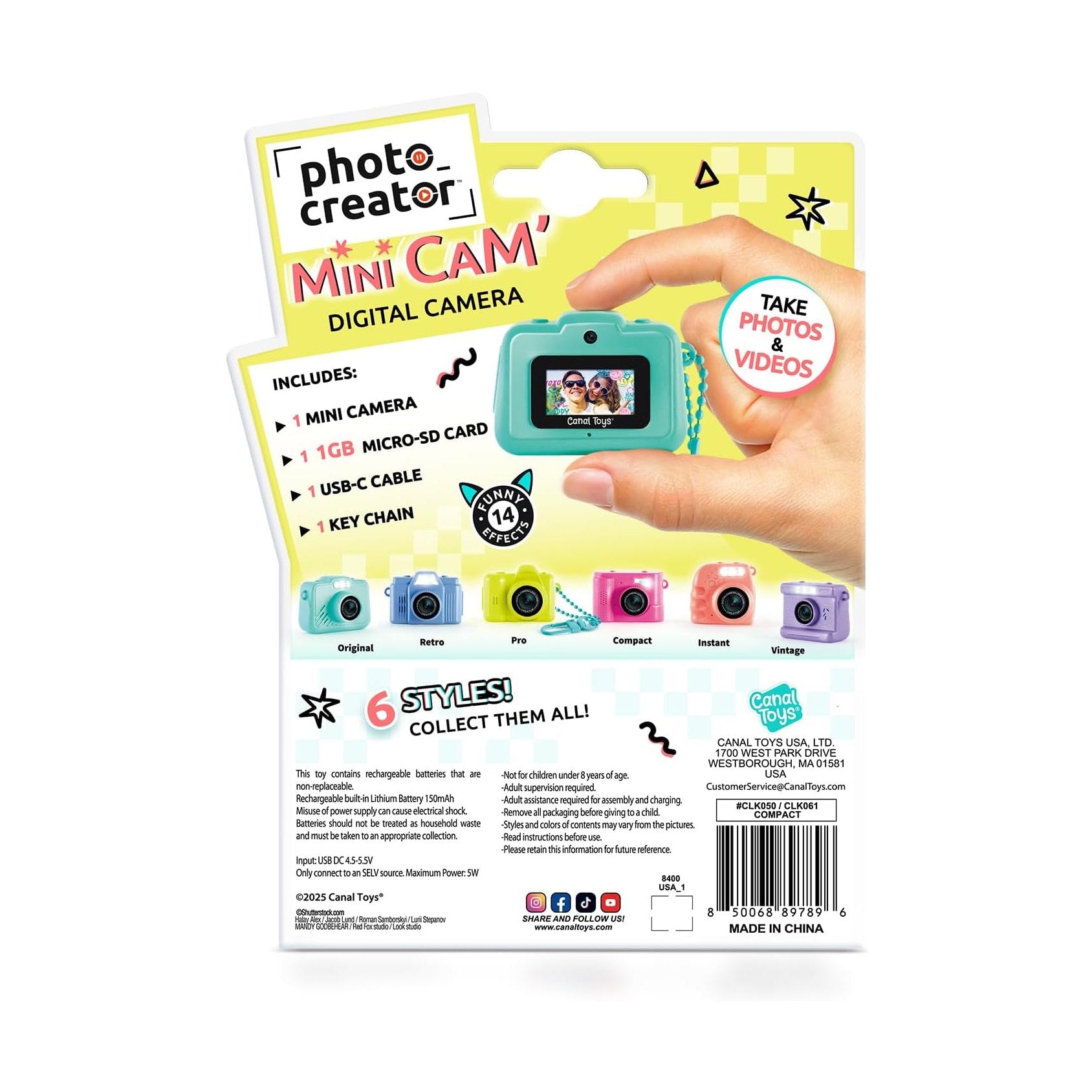 Canal Toys Photo Creator Mini Cam by Canal Toys