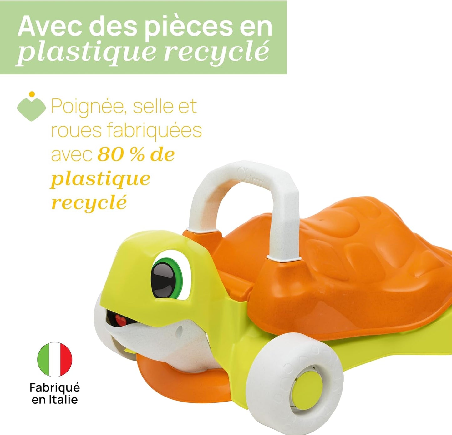 chicco ECO+ Toy Turtle Walk & Ride