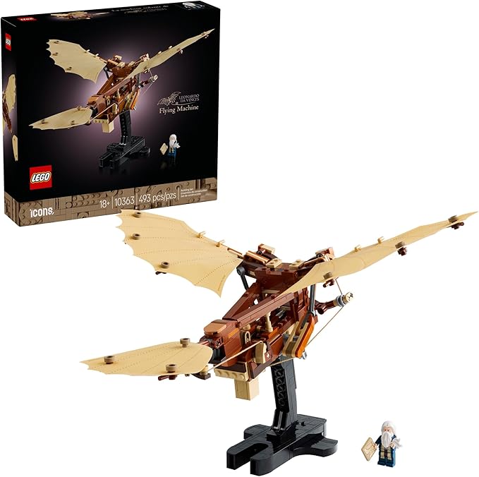 LEGO Icons Leonardo da Vinci’s Flying Machine (10363)