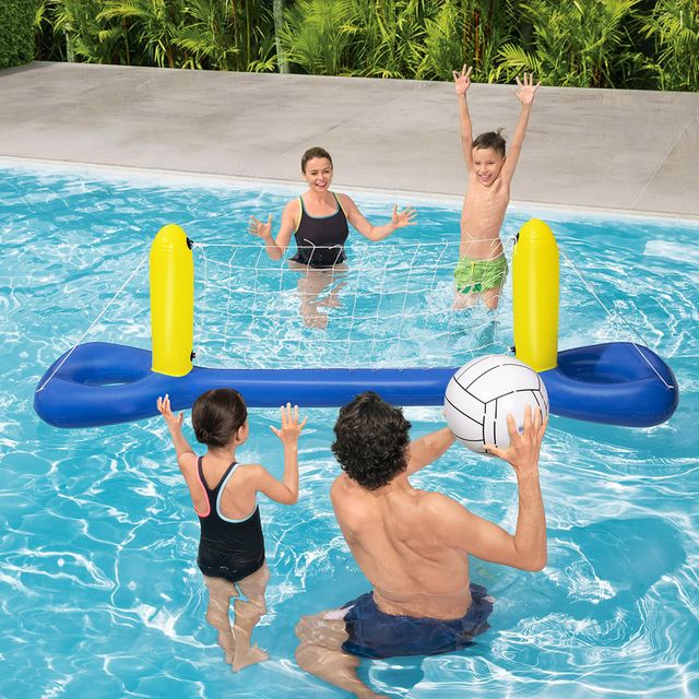 Bestway Inflatable Volleyball Net 24x5.5x24 cm with Ball by Bestway