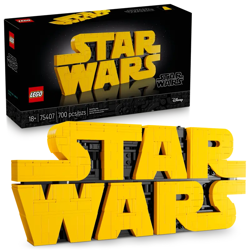 LEGO Brick-Built Star War Logo (75407)