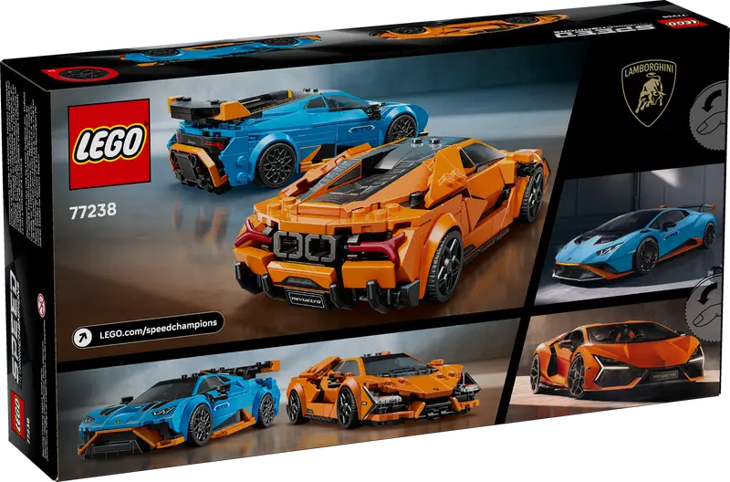 LEGO Lamborghini Revuelto & Huracán STO (77238)