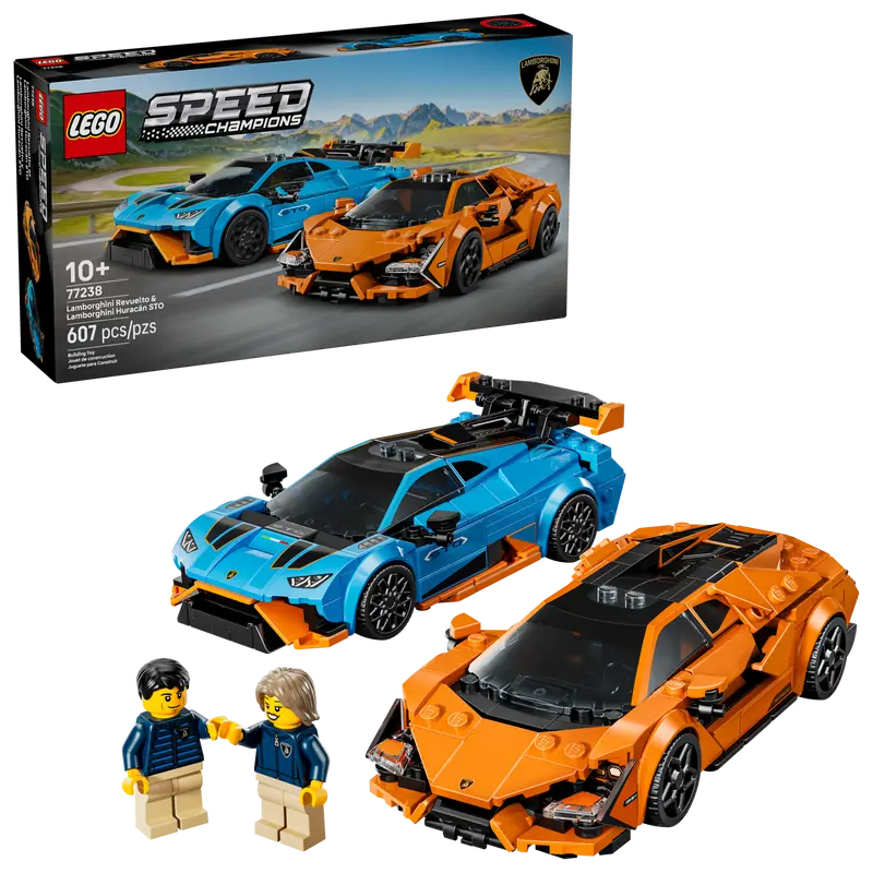 LEGO Lamborghini Revuelto & Huracán STO (77238)