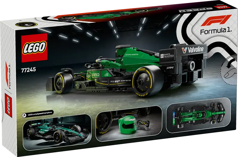 LEGO Aston Martin Aramco F1 AMR24 Race Car (77245)