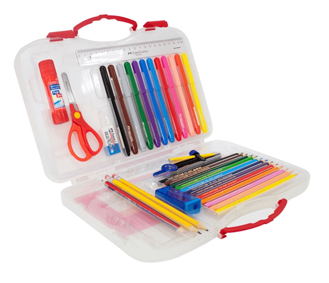 FABER CASTELL SCHOOL PACK 33PCS