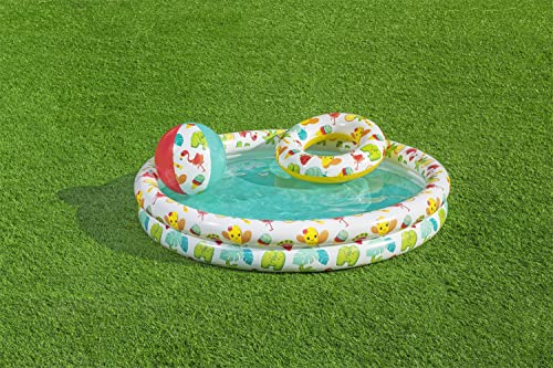 Bestway Wasserfreunde Pool Set 122 x 20 cm Pack of 1 by Bestway
