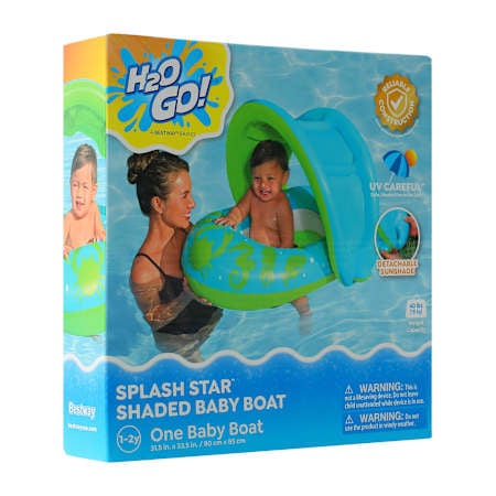 Bestway Splash Star Shaded Baby Boat by Bestway