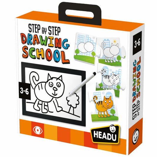 HEADU STEP BY STEP DRAWING SCHOOL