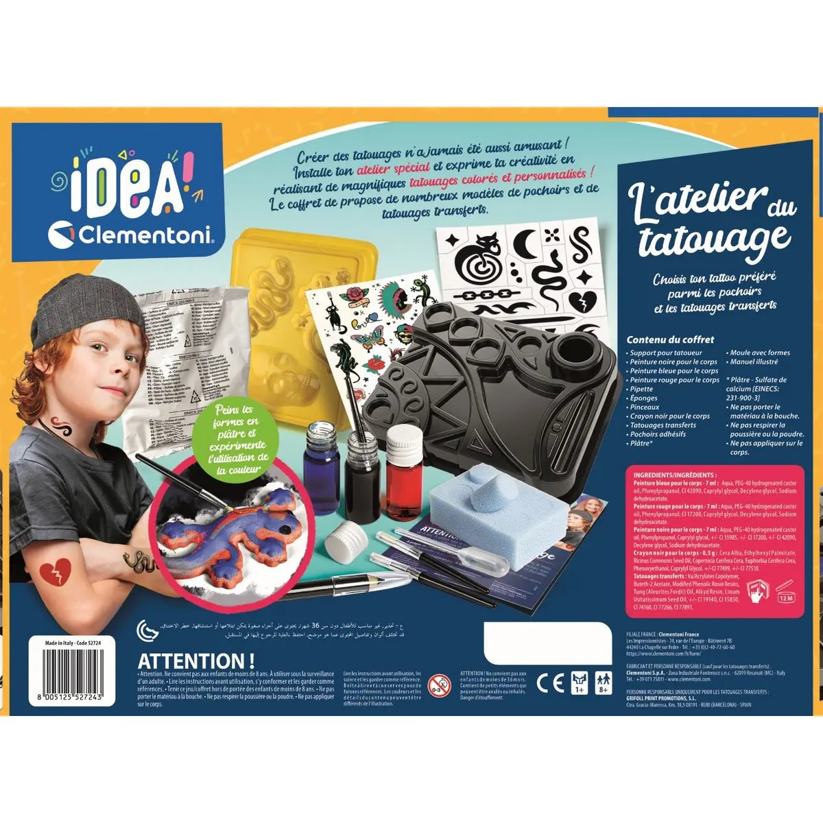 Clementoni L'Atelier De Tatouage by Clementoni