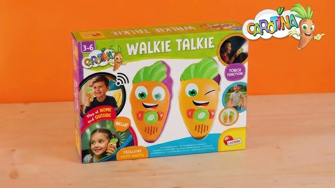 Lisciani Giochi Carotina Walkie Talkie Kids Toy by Lisciani Giochi