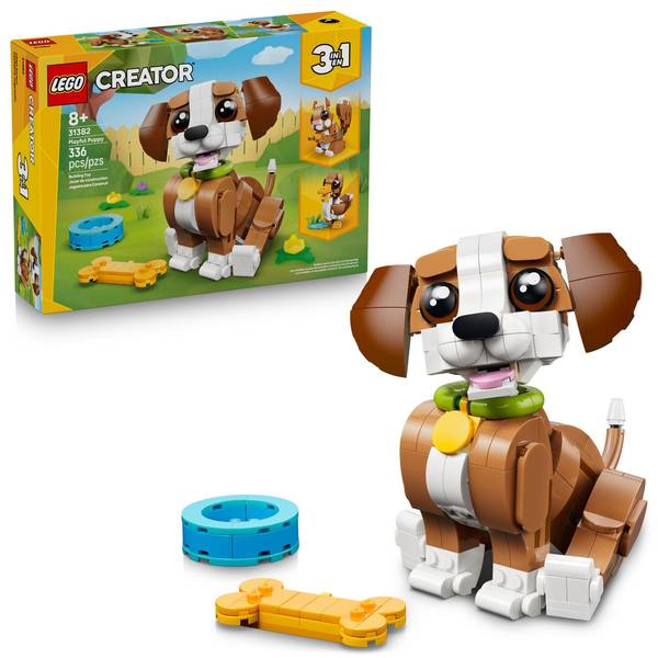 LEGO Creator 3in1 Cute Animals: Playful Puppy Dog (31382) by LEGO