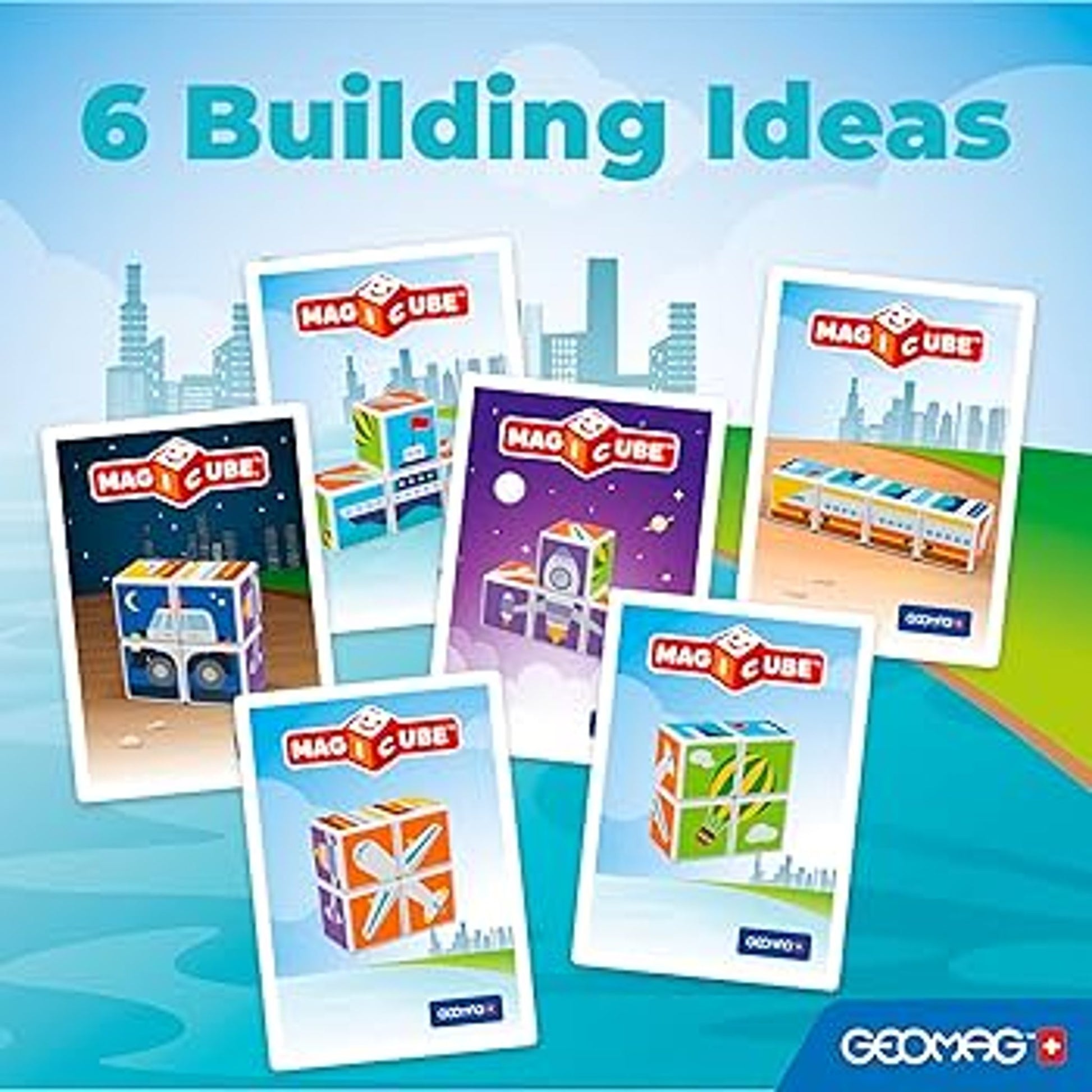 Geomag Magicube Magnetic Building Blocks - Transport Set by Geomag