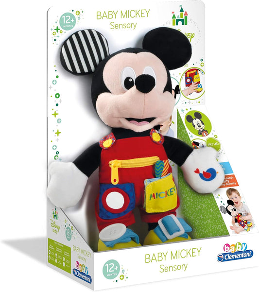 Clementoni Disney Baby Mickey Sensory Plush by Clementoni