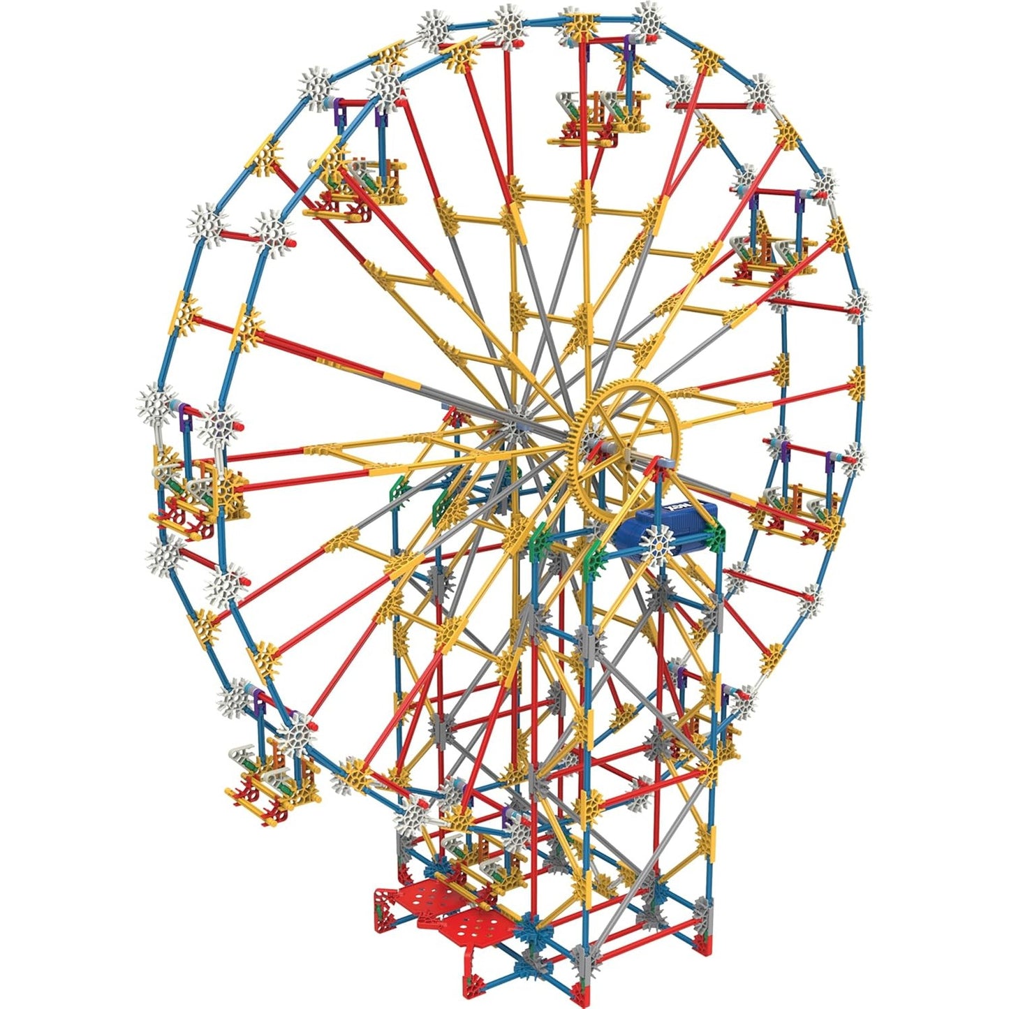 K'Nex Thrill Rides 3-in-1 Amusement Park Set by Basic Fun