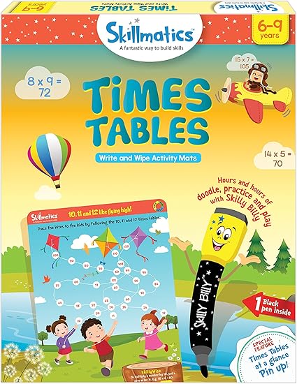 Skillmatics Time Tables