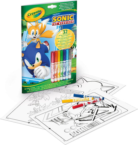 Crayola Sonic Coloring and Activity Book by Crayola