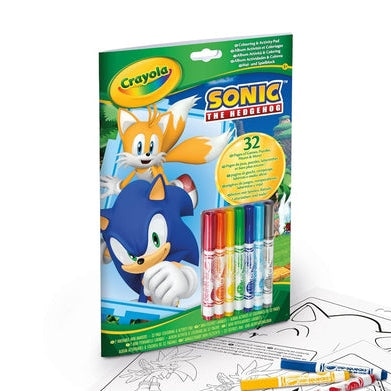 Crayola Sonic Coloring and Activity Book