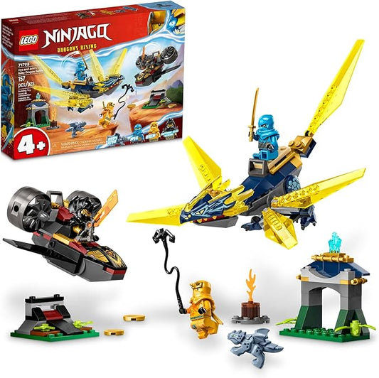 Nya and Arin's Baby Dragon Fight ninjago  (71798)