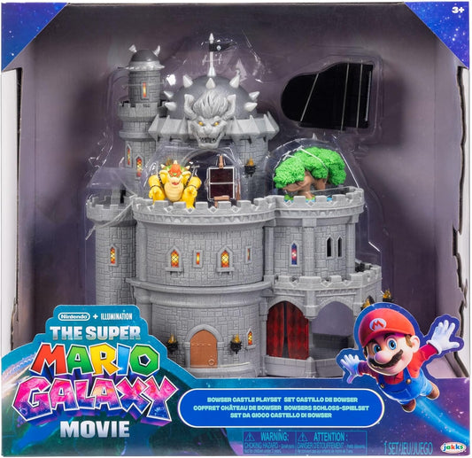 The Super Mario Galaxy Movie Deluxe Bowser Castle playset