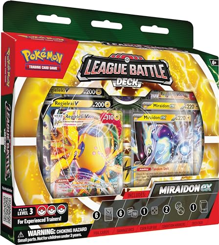 The Pokemon Company Pokemon TCG: Miraidon EX League Battle Deck Pack of 1 by The Pokemon Company