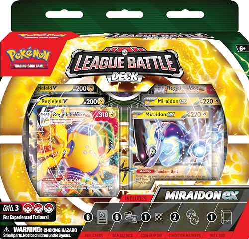 The Pokemon Company Pokemon TCG: Miraidon EX League Battle Deck Pack of 1 by The Pokemon Company