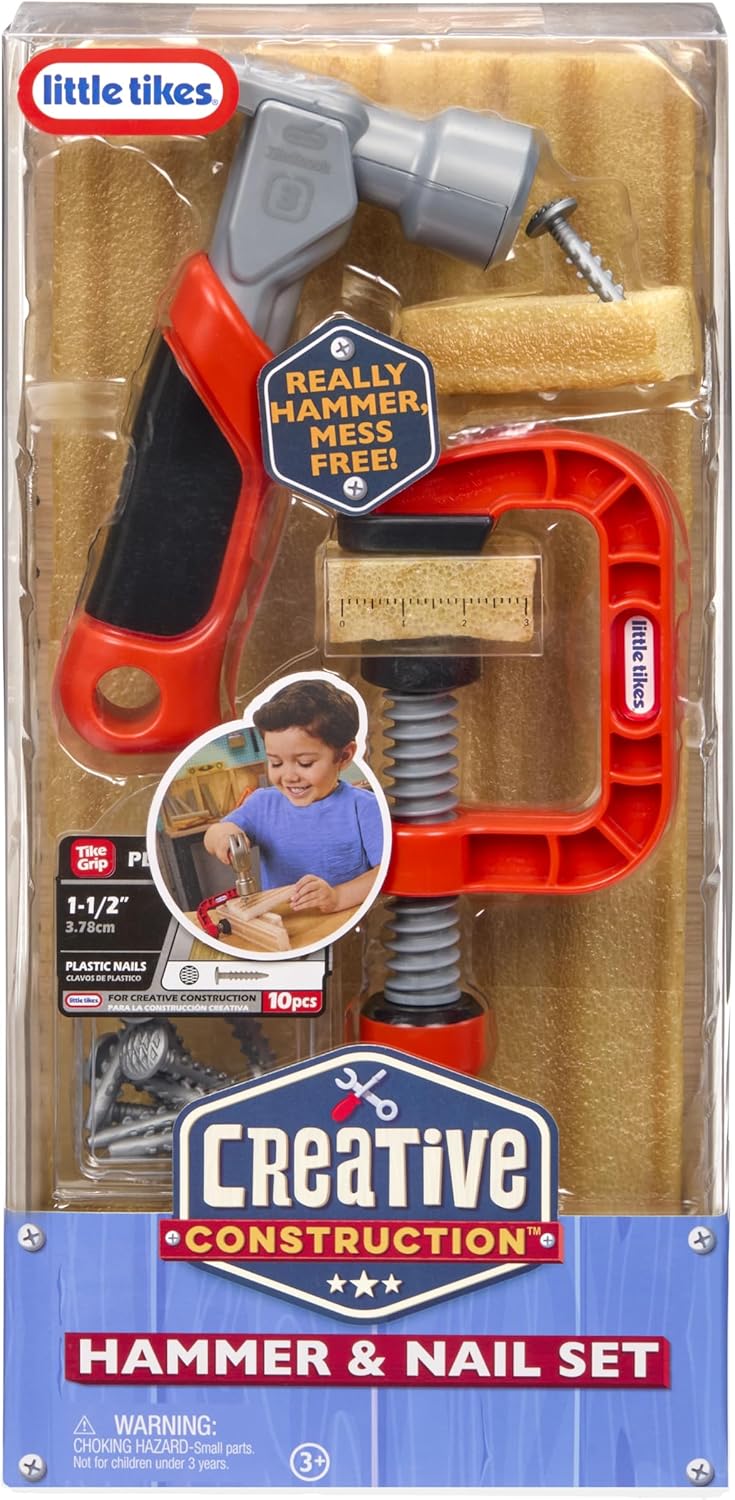Little Tikes Creative Building Hammer and Nail Set