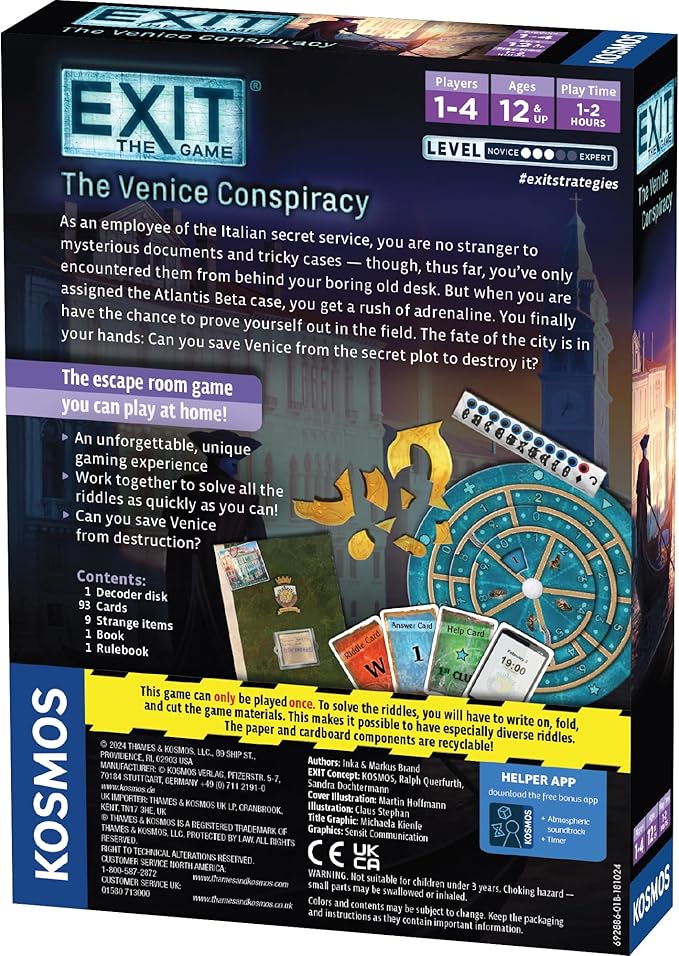 EXIT : VENICE CONSPIRACY
