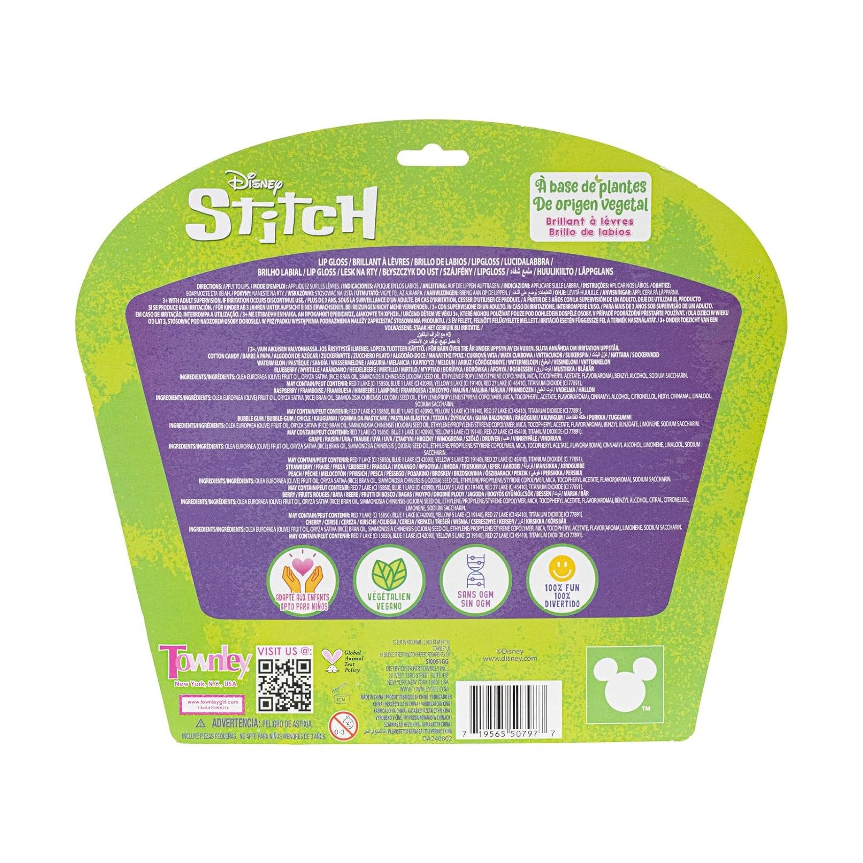 Townley Girl Disney Stitch Lip Gloss by Townley Girl