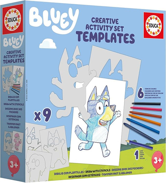 Educa - Bluey Creative Set Templates