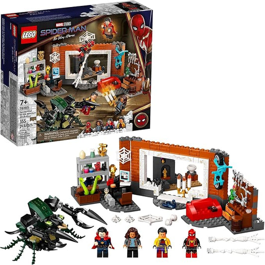 LEGO SpiderMan at the Sanctum Workshop (76185)