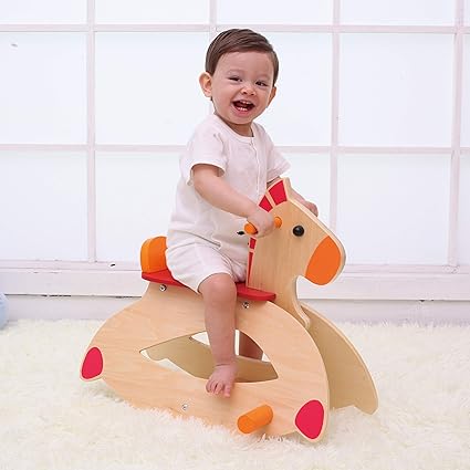 CLASSIC WORLD RED ROCKING HORSE