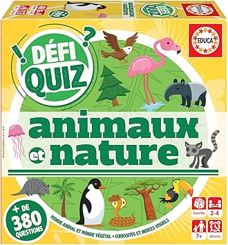 Educa - Defi Quiz - Animaux Et Nature