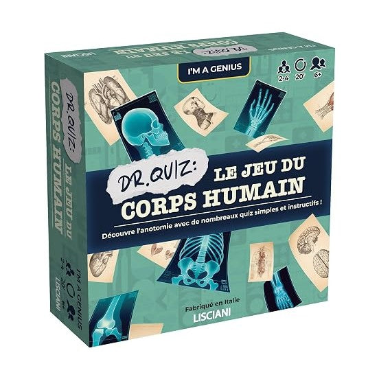 Lisciani Dr. Quiz Human Body Game by Lisciani