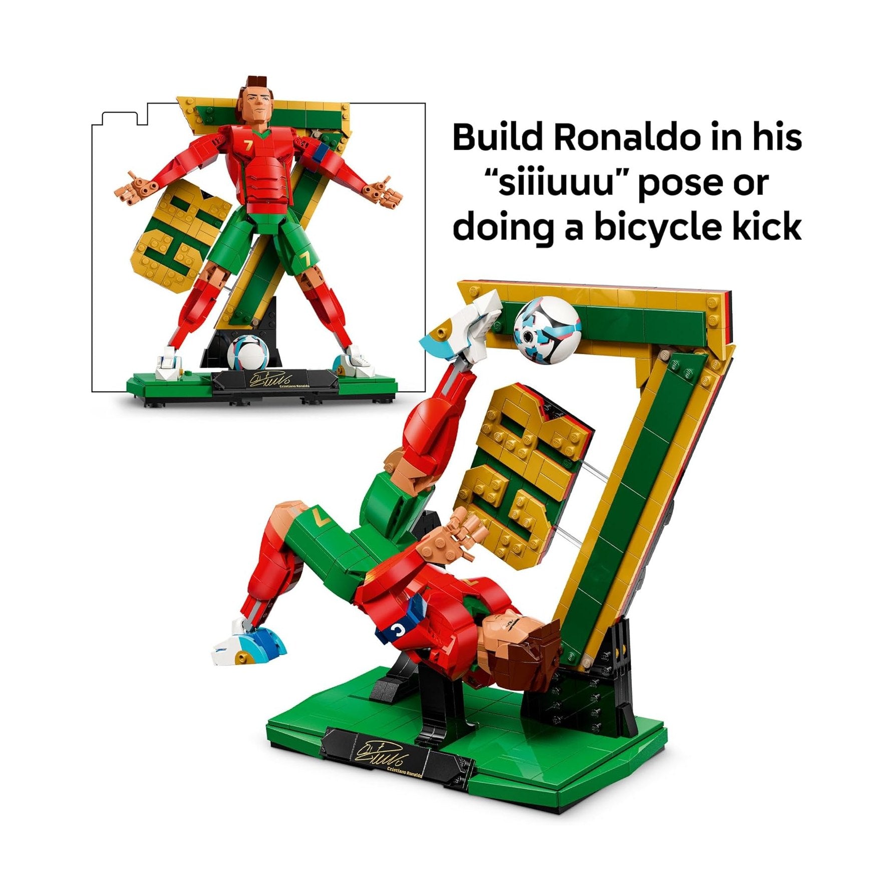 Lego Editions Cristiano Ronaldo Legends (43016) by LEGO