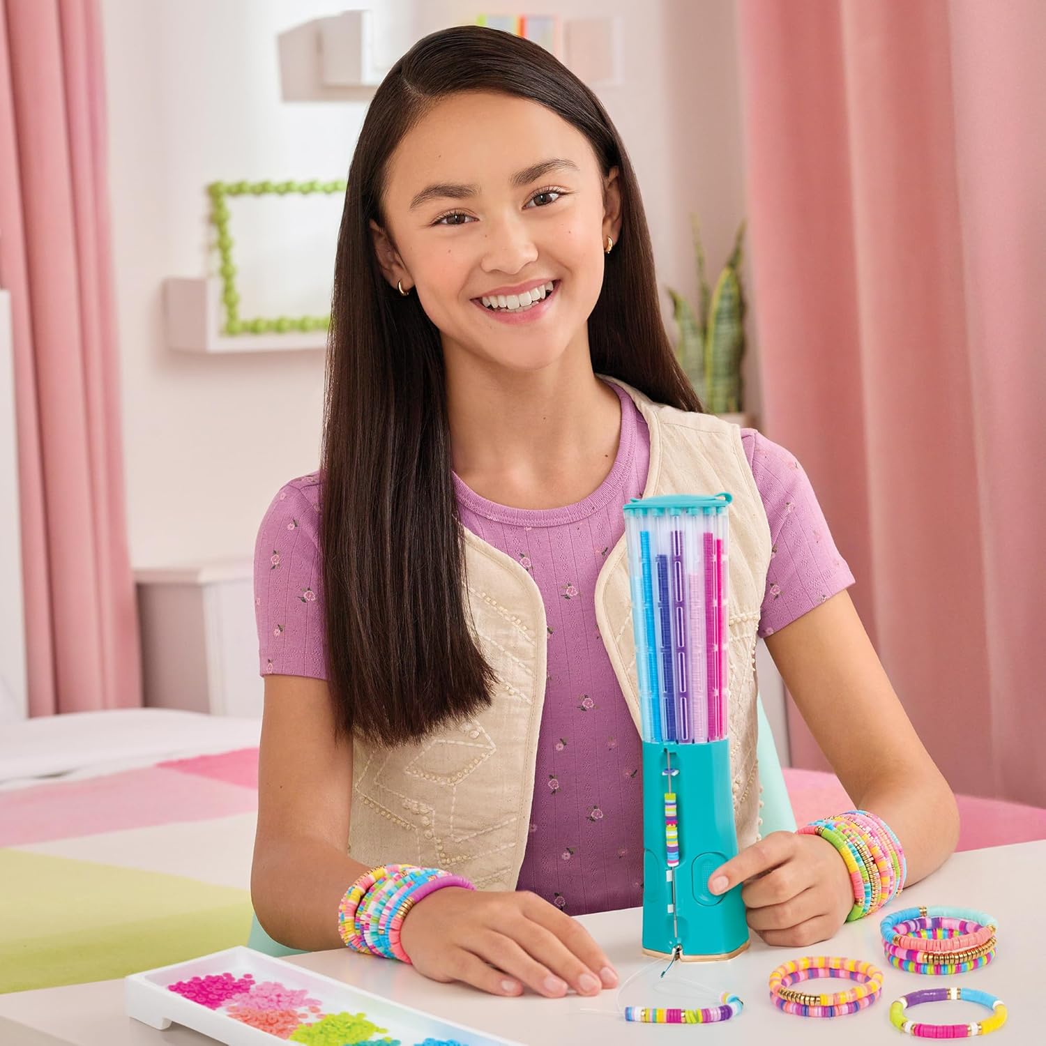 Make It Real Swift Clicks Heishi Bracelet Maker by Make It Real