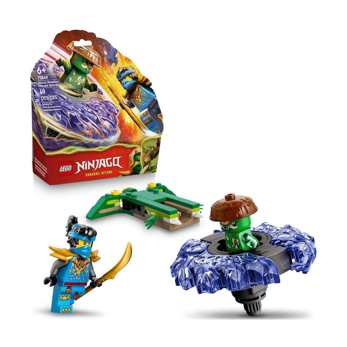 LEGO Nya vs. Mutation Monster Spinner (71849) by LEGO