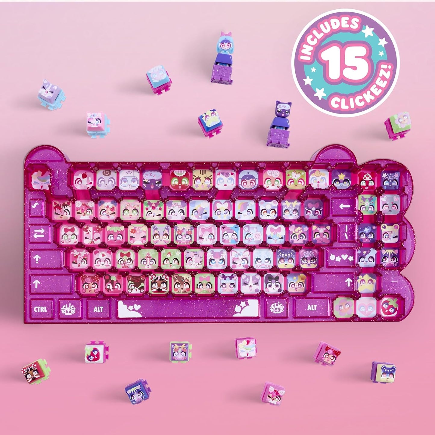 Clickeez Keyboard Mega Mystery Figure Pack The Ultimate Starter Set by Goliath