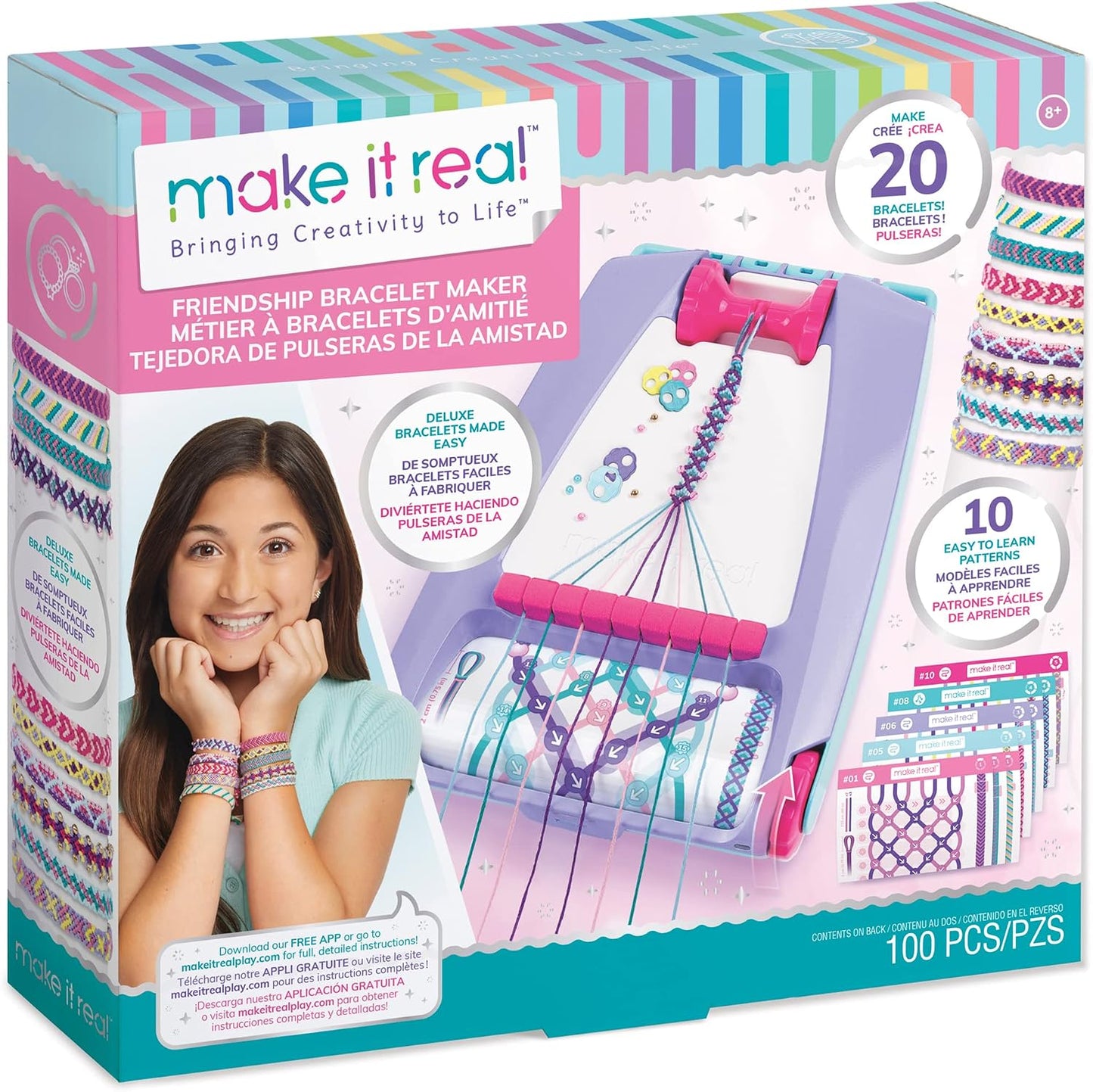 Make It Real Friendship Bracelet Maker by Make It Real