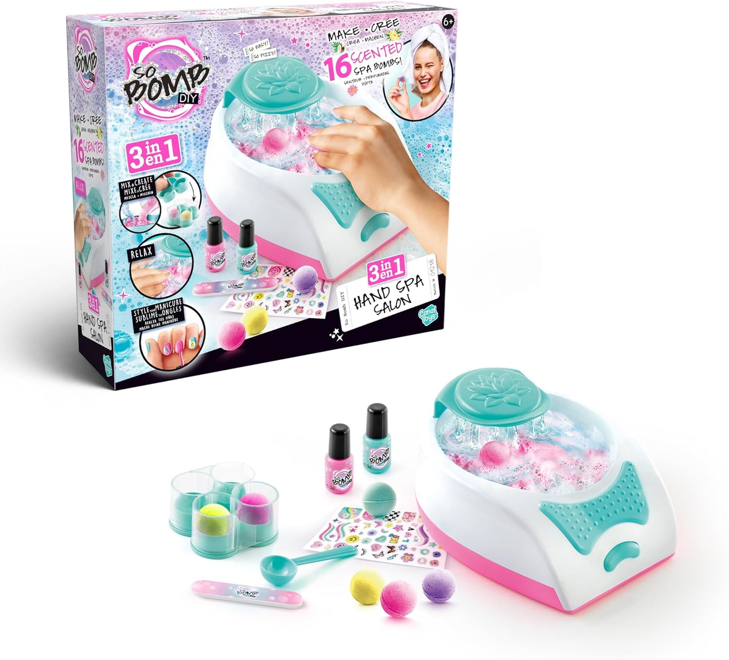 CANAL TOYS 3 IN 1 HAND SPA SALON