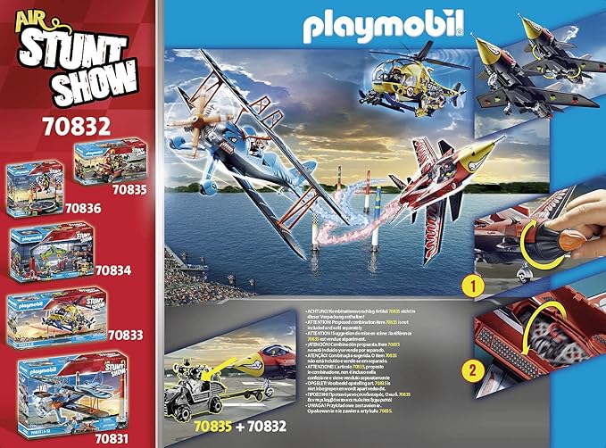 Playmobil Air Stunt Show Eagle Jet (70832)