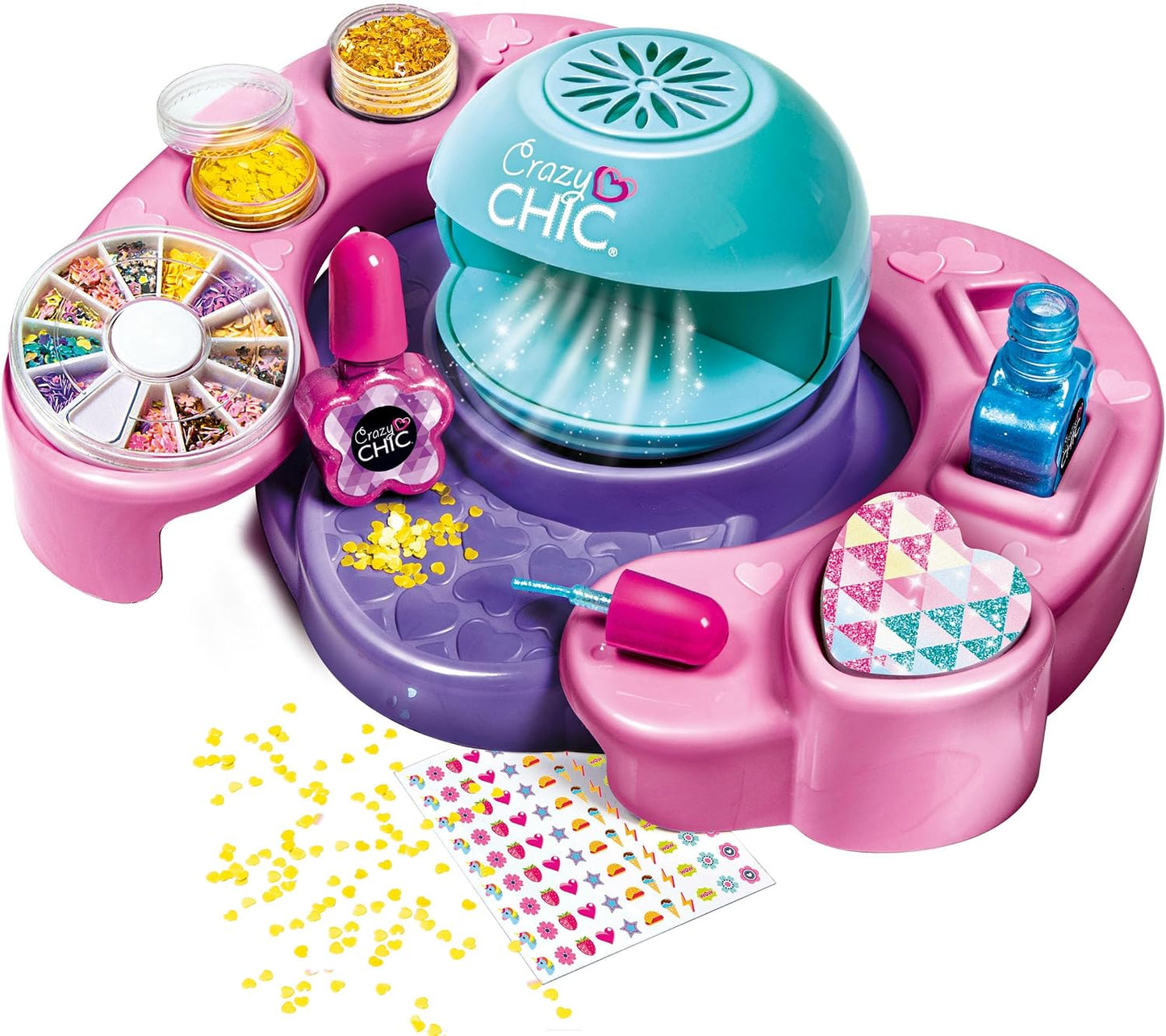 Clementoni Crazy Chic Cool Nail Art Set by Clementoni