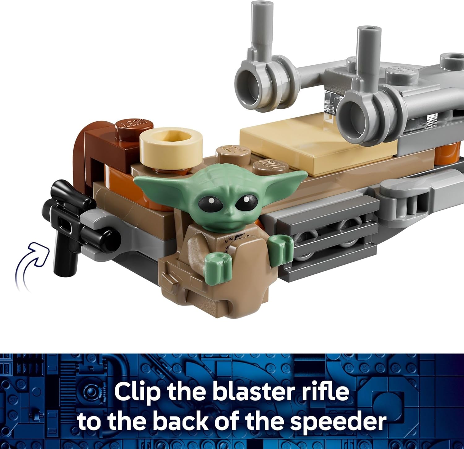 LEGO The Mandalorian & Grogu's Speeder Bike (75436) by LEGO