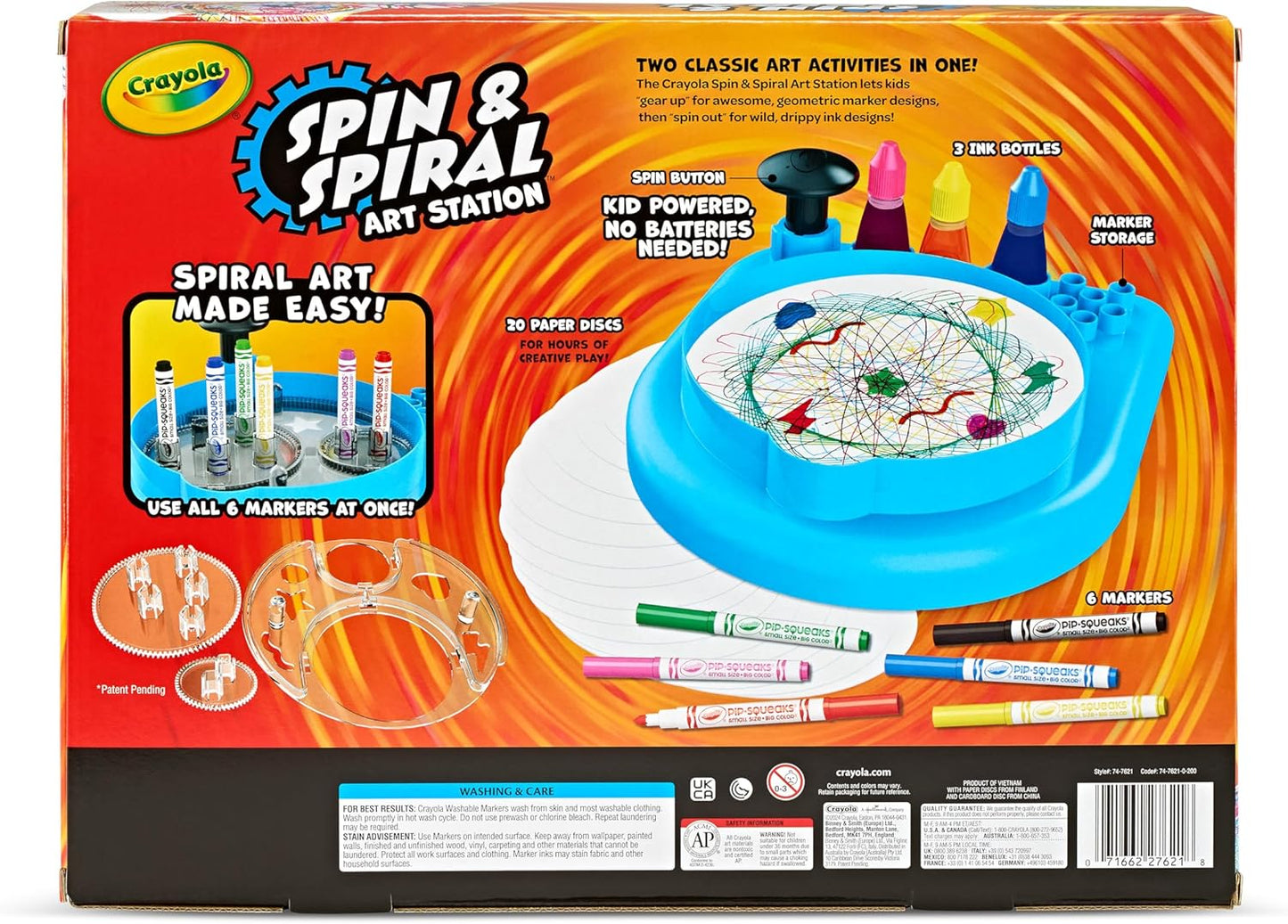 SPIN & SPIRAL ART STATION