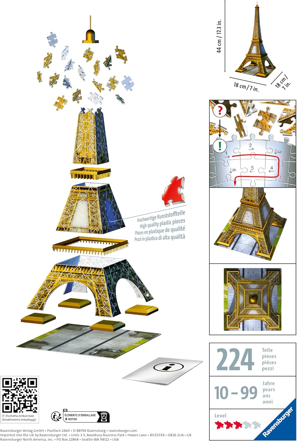 3D PUZZLE TOUR EIFFEL