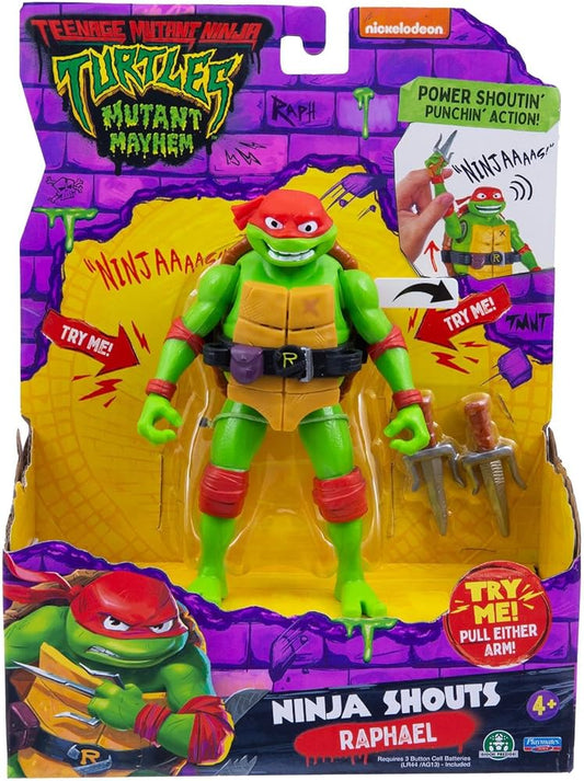 TMNT Ninja Shouts Raphael by Playmates Toys
